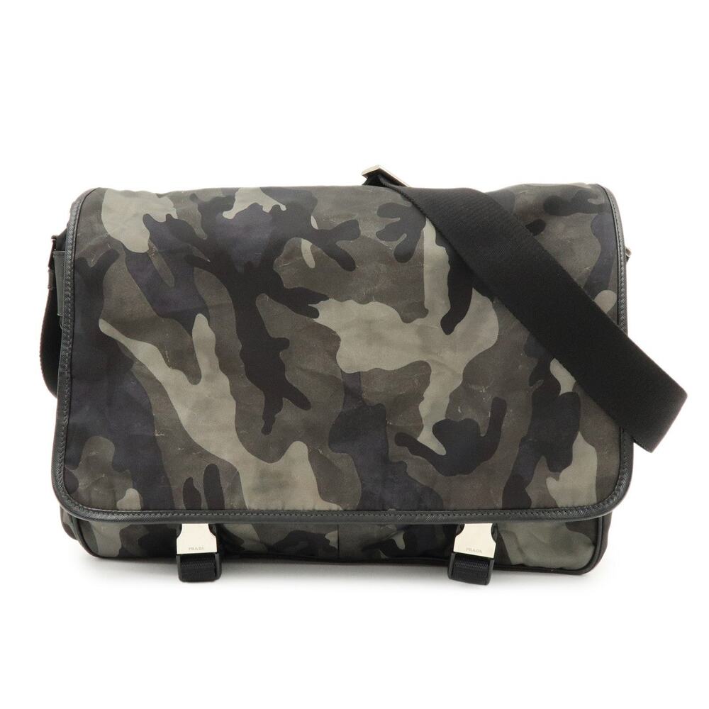 Prada Nylon Messenger Bag Multicolor